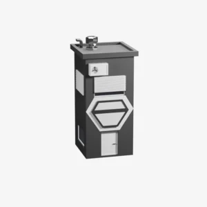 Black Office Toon Building 3D Model